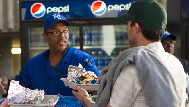 Fan Reactions To KC Royals BBQ Reese's Peanut Butter Cup Sandwich