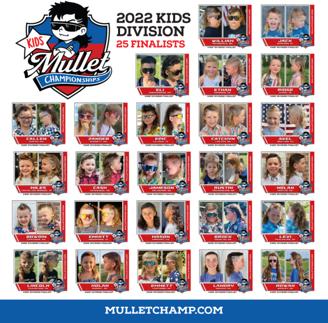 Finalists For USA Mullet Championships
