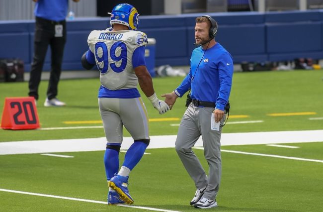 Sean McVay’s Immediate Reaction To The Bonkers Rams-Bengals Fight