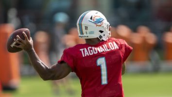 Tua Tagovailoa Is Completely Unbothered By Talks Of Tom Brady Replacing Him, Tells Reporters ‘I’m Still Here’