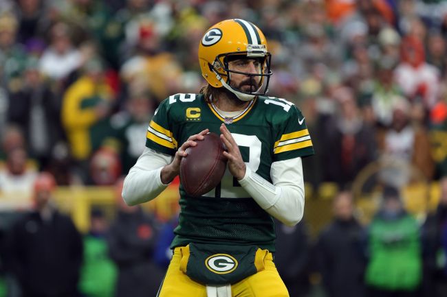 Aaron Rodgers Leaves Fans Completely Baffled After Revealing A Bust Of Nicolas Cage's Head In His Locker