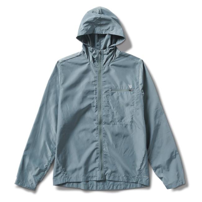 Vuori Daybreak Windbreaker - Steel Blue