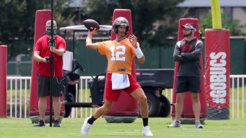 NFL Fans React As Tom Brady And The Buccaneers Are Rolling Out Their Starters In The Preseason