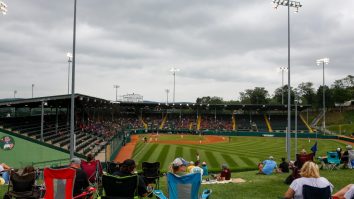 LLWS Kid From Wyoming Goes Viral After Blasting A HR While Wearing Leather Ranching Work Gloves