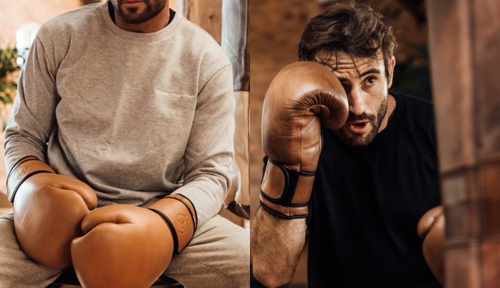 These Vintage Leather Boxing Gloves Can Help You Get In Shape Or Look Great Hanging On The Wall