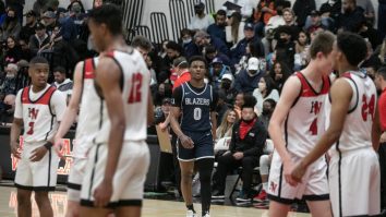 LeBron, Bronny James Appear To Be Loving Life At Ohio State-Notre Dame Game As Part Of Official Visit