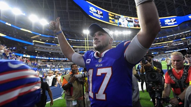 Josh Allen's Response To Bills Fans Worried About Him Running The Ball