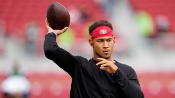49ers QB Trey Lance Leaves Game On A Cart After Scary Injury And NFL World Hopes For Good News