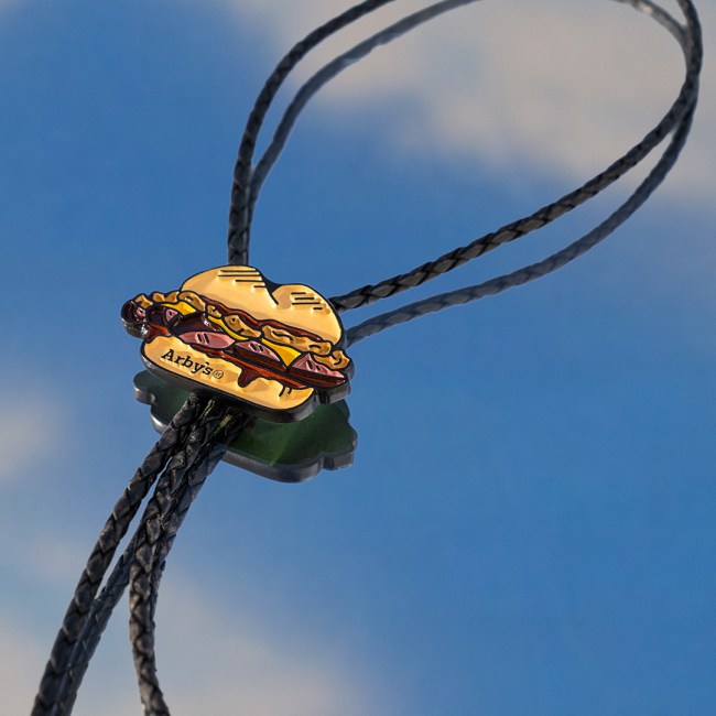 Pusha T Arby's bolo tie