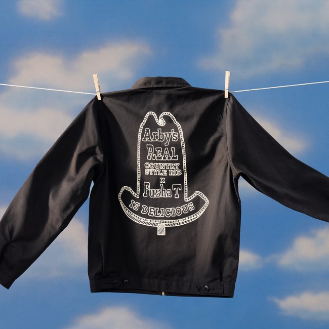 Pusha T Arby's jacket