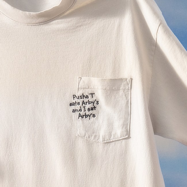 Pusha T Arby's shirt