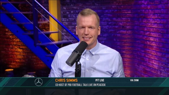 Chris Simms Butchers Ad Read On-Air During Thursday Night Football