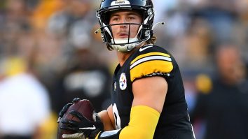 Internet Trolls Kenny Pickett (And His Tiny Hands) After He Was Placed Behind Mason Rudolph On The Depth Chart