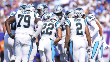 Fans Hope The Chiefs Make A Major Move With The Panthers After Restructuring Travis Kelce’s Contract