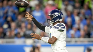 Geno Smith Trolls Reporter In Latest Presser And Fans Are Here For The GOAT-Like Confidence