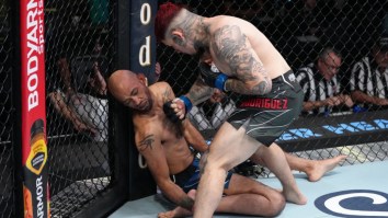 MMA Journalist Gets Crushed By Brutal Knee In Round 1 Of UFC Fight
