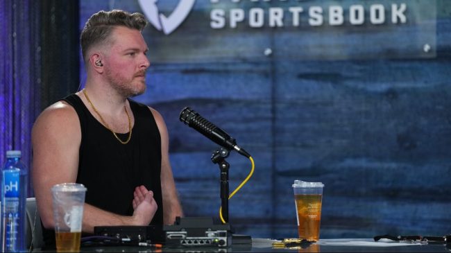 pat mcafee speaking on his radio show