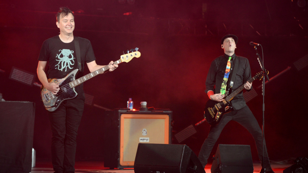 Mark Hoppus and Matt Skiba of Alkaline Trio
