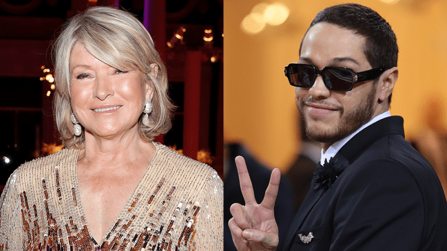 Martha Stewart Says She'd Date 'Cute' Pete Davidson