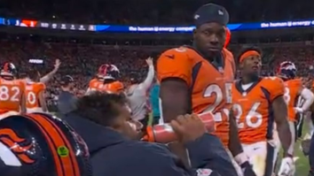 Russell Wilson’s Teammate Gives Russ The Stink Eye And Goes Viral