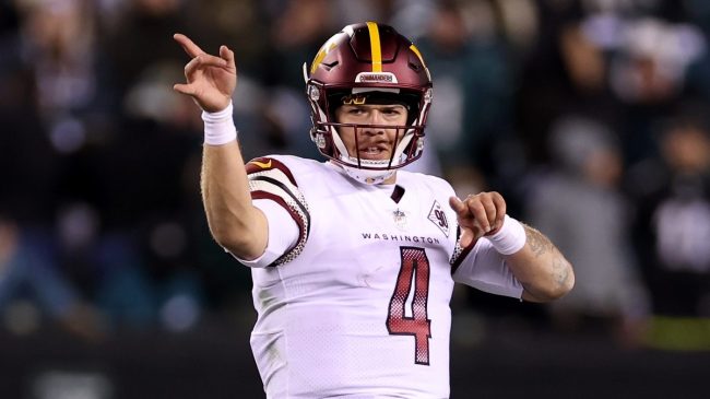Commanders QB Taylor Heinicke Is Given The Kirk Cousins Treatment