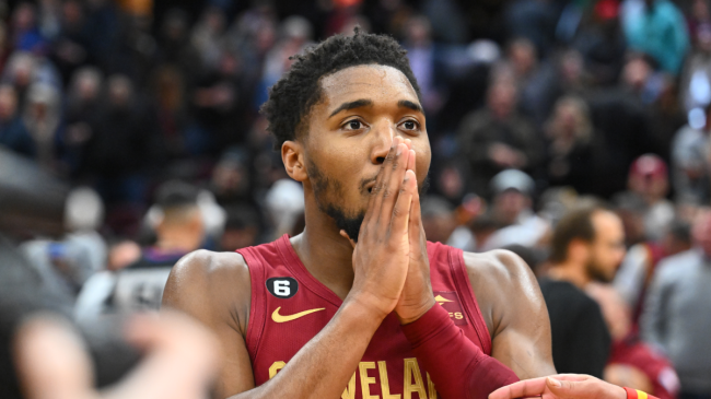 Donovan Mitchell unknowingly stole a teammate's opportunity to record a double-double.
