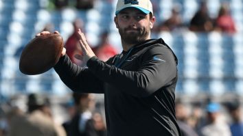 Baker Mayfield Reacts To Getting Benched, Being Forced To Play Defense In Practice