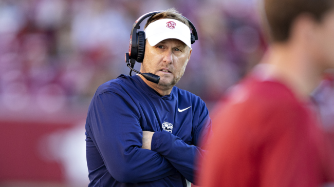 Hugh Freeze denies report that Auburn prohibited his social media access.