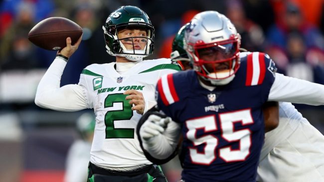 Zach Wilson's Postgame Interview Has Jets Fans Fuming