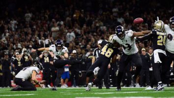 Justin Tucker Unveils Sequel To ‘Ravens Flock Let’s Fly’, Clowns On The Saints On The Ravens’ Plane Ride Home