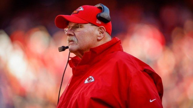 Andy Reid coaching Kansas City Chiefs