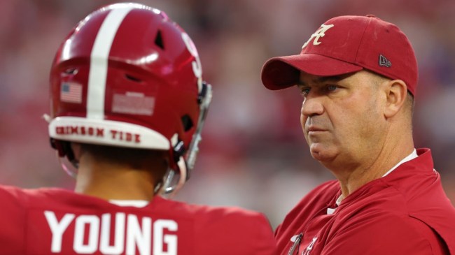 Bill O'Brien coaching Bryce young