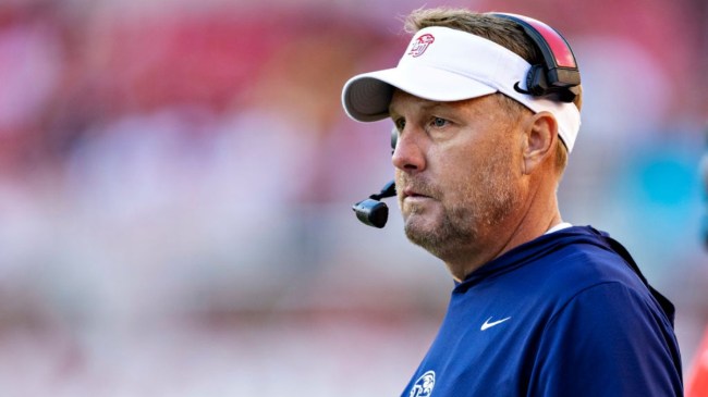 New Auburn head coach Hugh Freeze