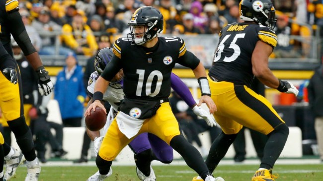 Pittsburgh Steelers' Mitch Trubisky