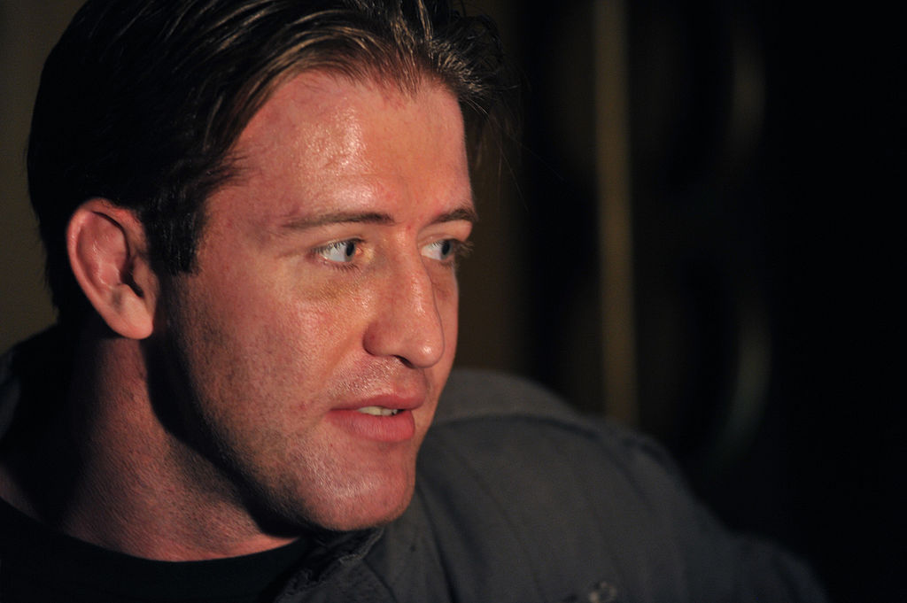 Stephan Bonnar being interviewed