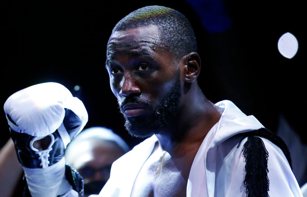 Terence 'Bud' Crawford in the ring.