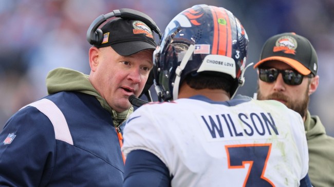 Broncos' Nathaniel Hackett and Russell Wilson