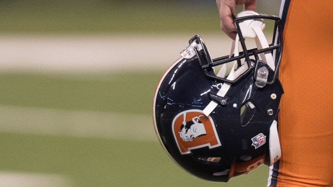 Broncos helmet