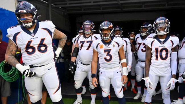 Broncos players