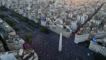 Drone Footage Of Buenos Aires After Argentina’s World Cup Win Captures Biggest Party Ever Recorded