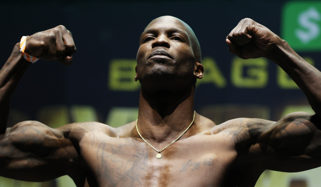 chad johnson at weigh in
