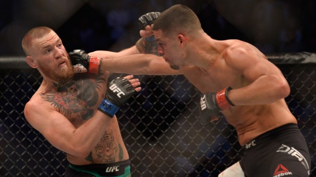 Conor McGregor and Nate Diaz