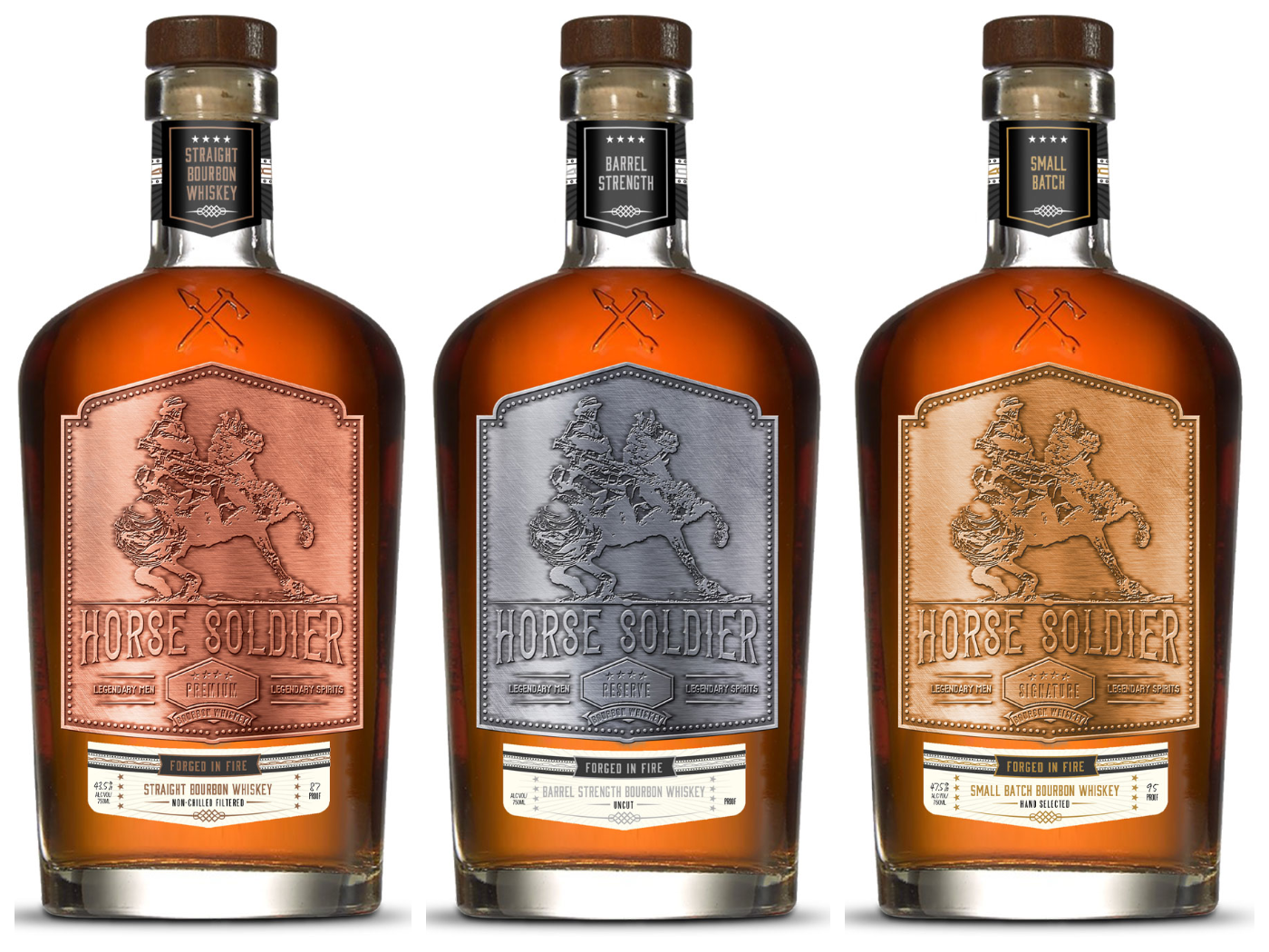 Horse Soldier Bourbon Bottles