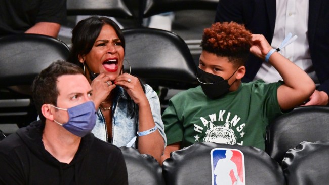 Nia Long and her son
