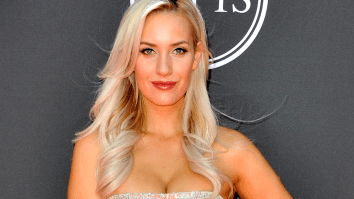 Paige Spiranac Hits The Course In A Ridiculously Tight Outfit To Share Some Short Game Tips