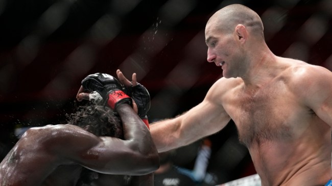 Sean Strickland and Jared Cannonier