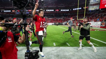 Tom Brady’s Reaction To Buccaneers’ 4th Quarter Comeback Over The Saints Goes Viral