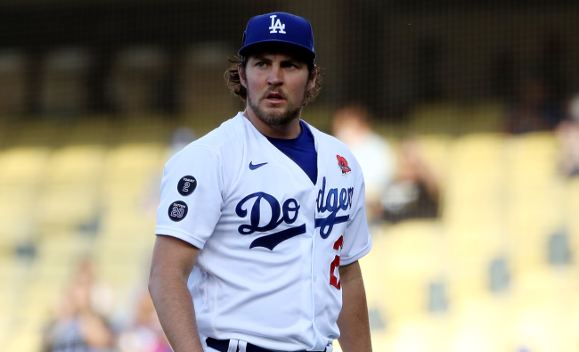 trevor bauer dodgers uniform