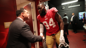 San Francisco 49ers Reportedly Won’t Suspended Defensive End Facing Domestic Violence Charges For NFC Title Game
