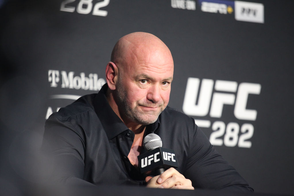 Dana White at press conference